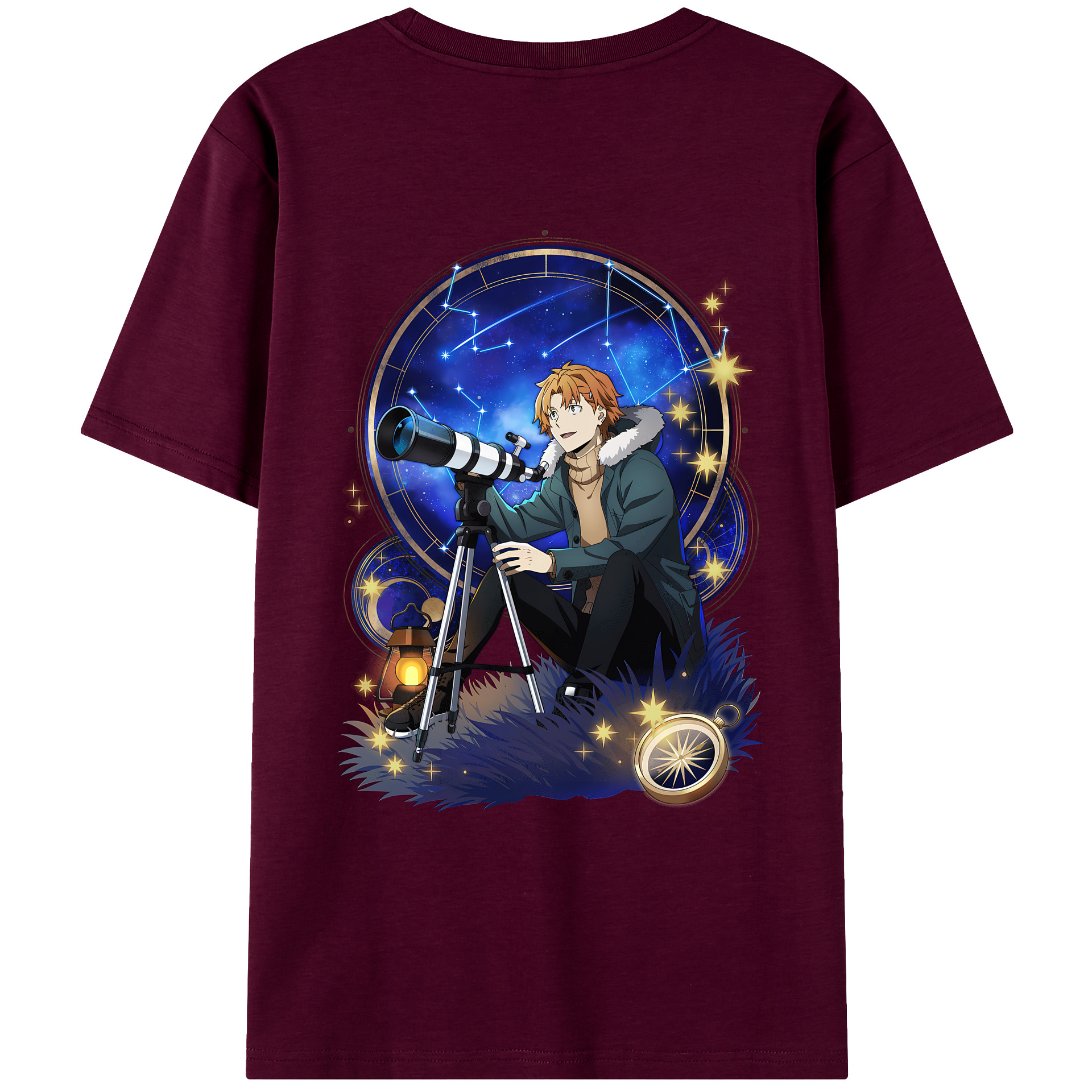 （画像用） 文豪ストレイドッグス Bungo Stray Dogs レディース半袖Tシャツ(バックプリント)